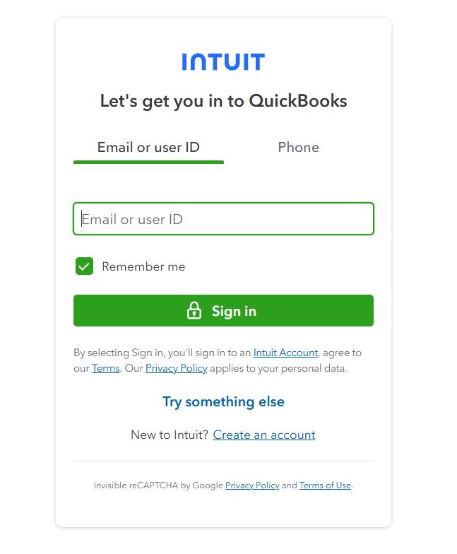 QuickBooks Login 2
