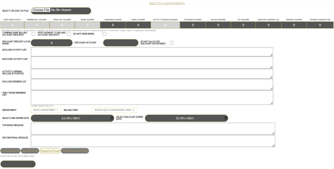 Multi Payments form example